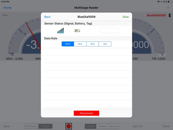 MultiGage Reader iPad screenshot 8 - Productivity app