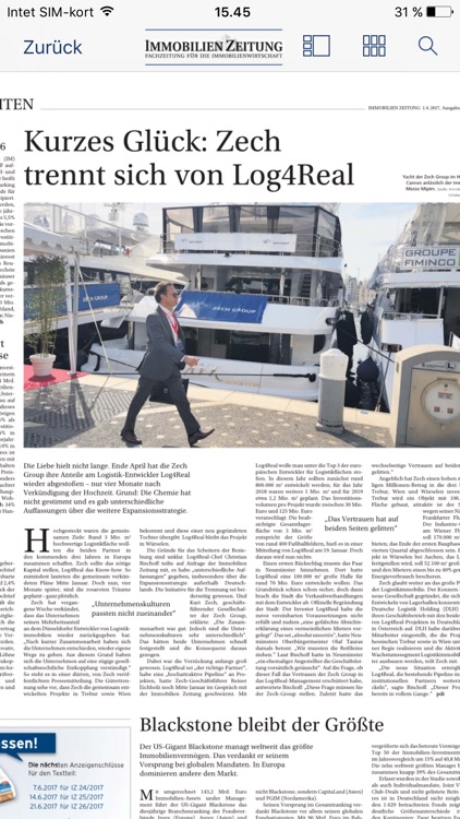 IZ – Immobilien Zeitung