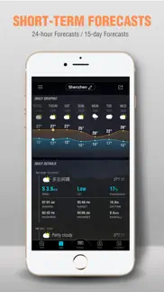 amber weather aqi forecast iphone screenshot 3