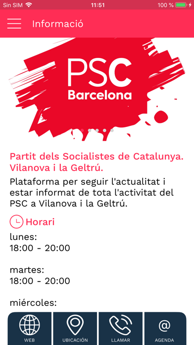 Screenshot #2 pour Partit dels Socialistes de Cat