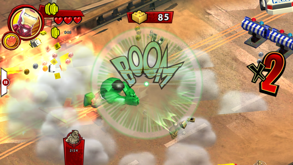 #2. LEGO® Marvel Super Heroes (iOS) 来自: Warner Bros.