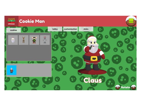 Cookies vs. Claus iPad screenshot 6 - Games app