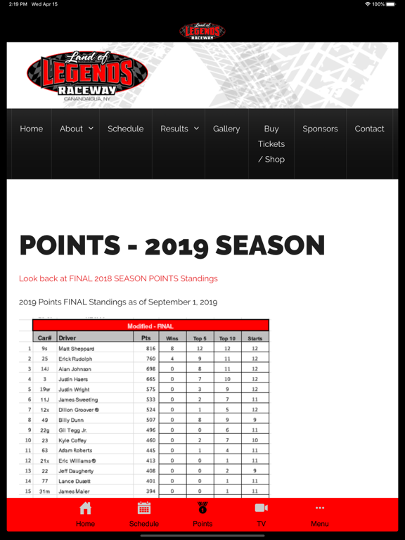 Land of Legends iPad screenshot 4 - Sports app