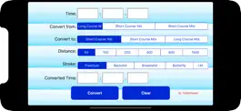 Game screenshot Swimming Time Conversion Tool apk