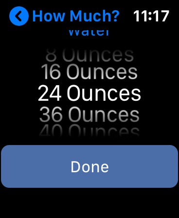 Apple Watch screenshot