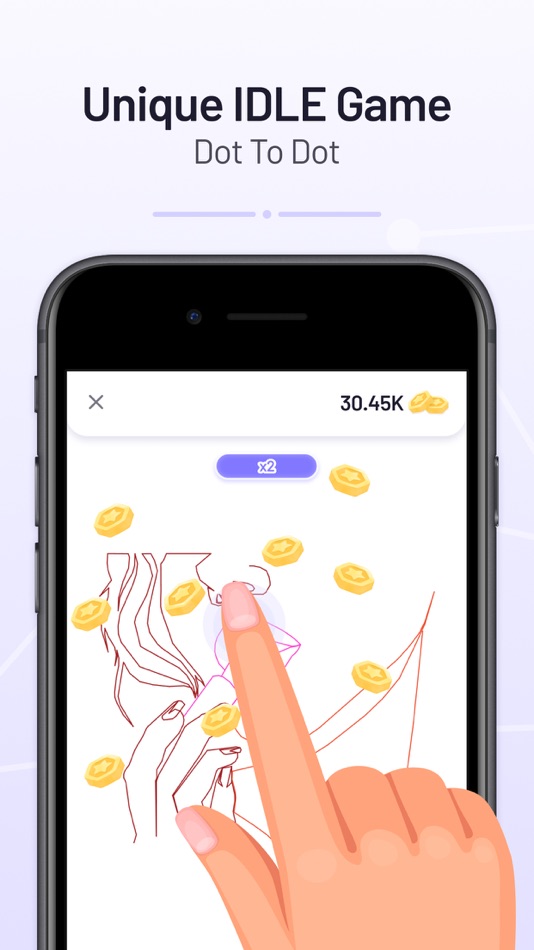 #1. Idle Dot to dot - Connect dots (iOS) Podle: Dot to Dot s.r.o.