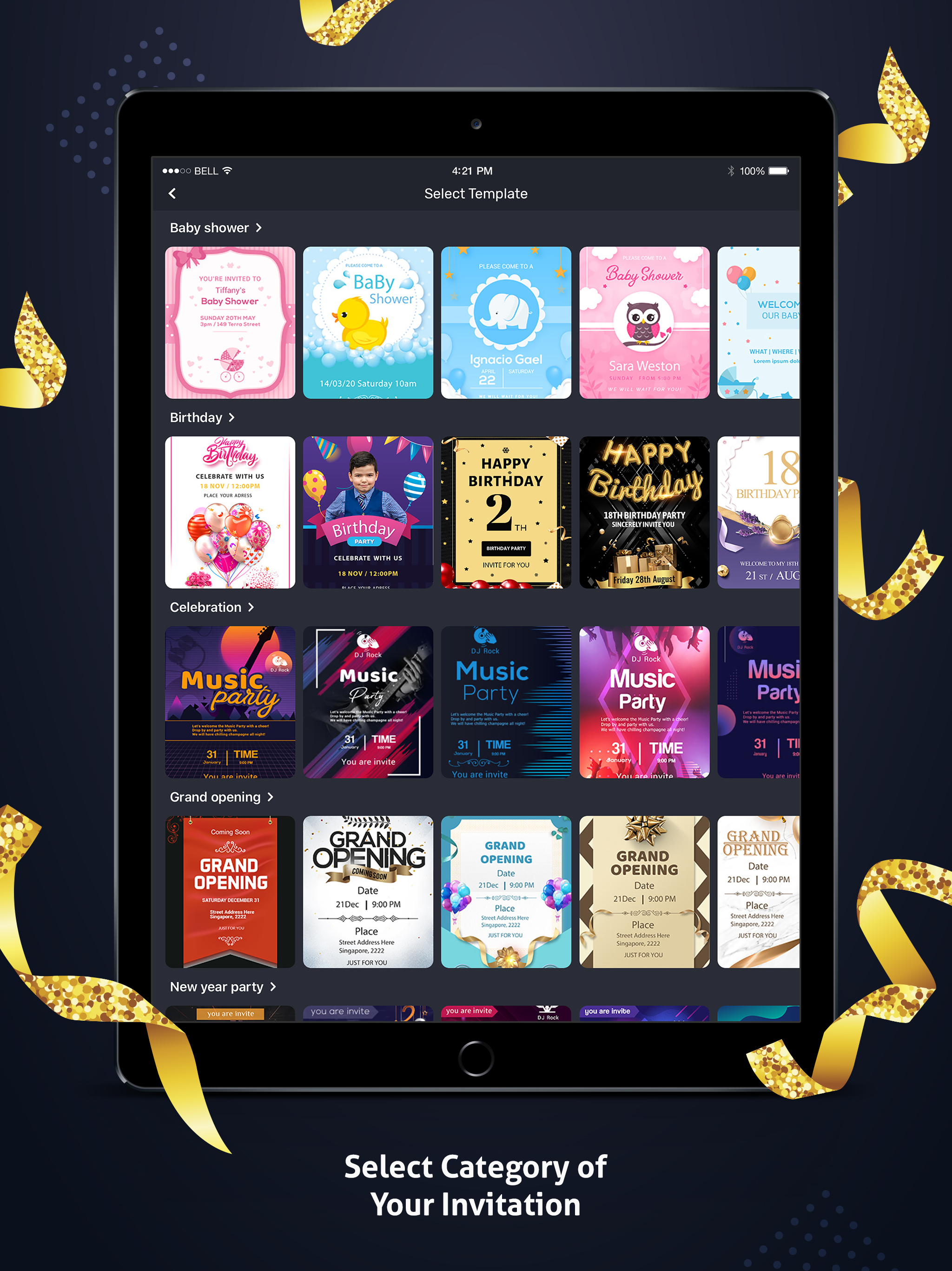 Invitation Card Maker screenshot 5