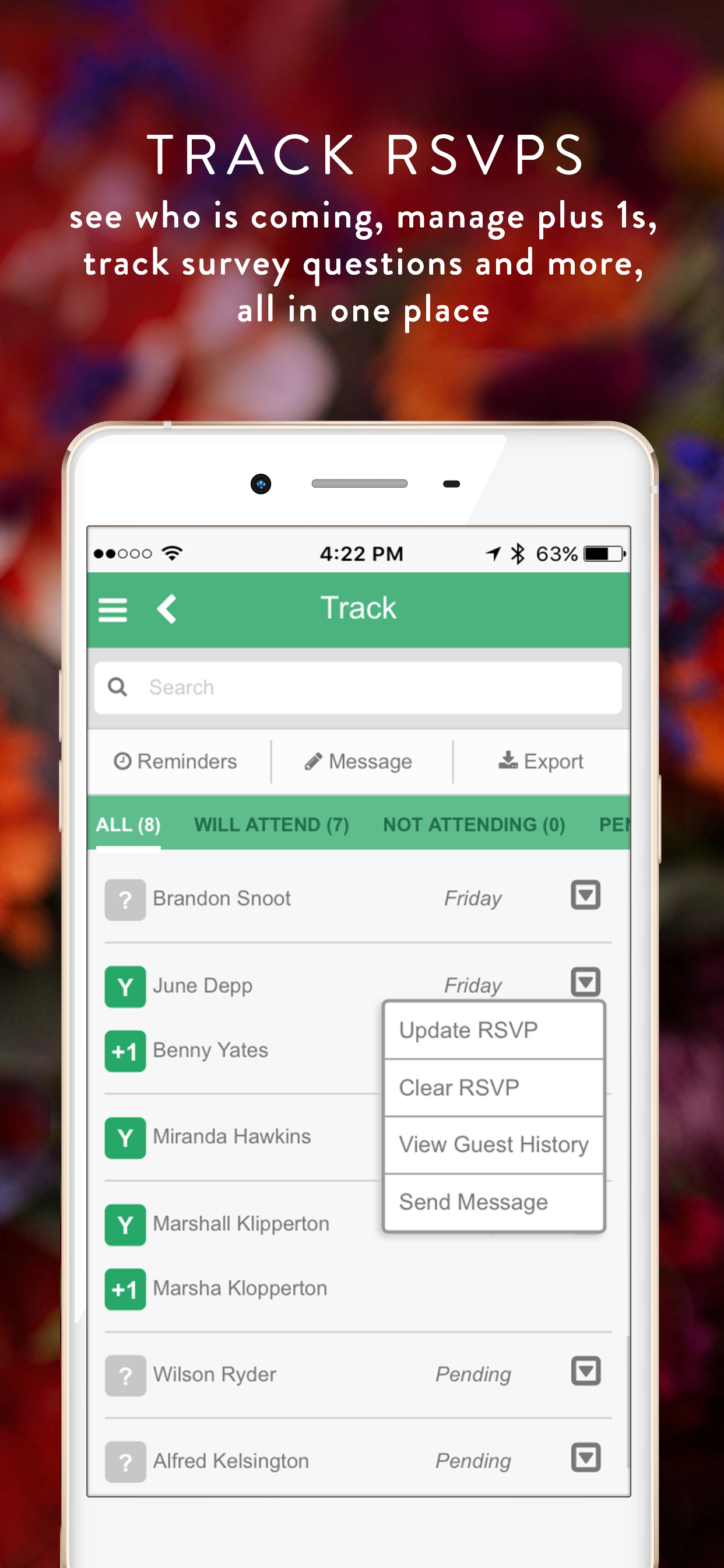 Greenvelope: Email/SMS Invites screenshot 5