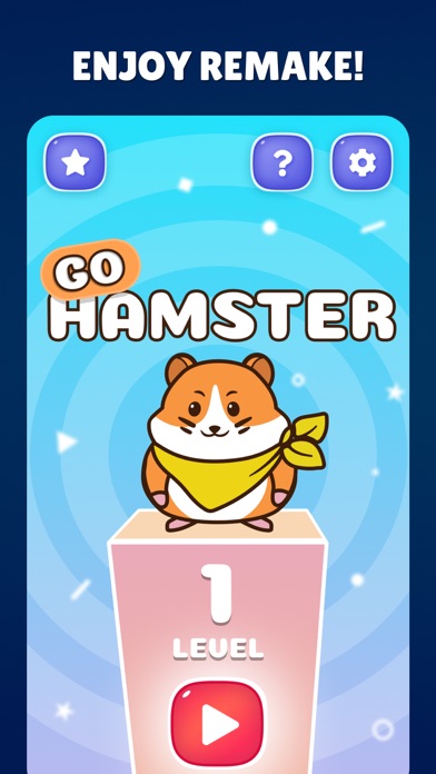 GoHamster Best one hand games Screenshot