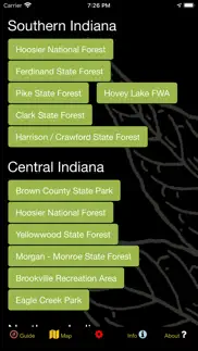 indiana mushroom forager map! iphone screenshot 4