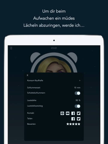 Erika - Sprechender Wecker iPad screenshot