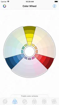 Color Wheel - Basic Schemes iphone resimleri 3