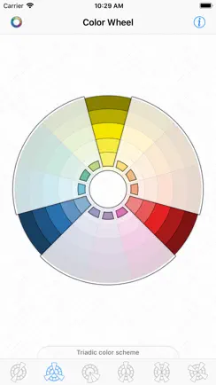 Color Wheel - Basic Schemes iPhone image 3