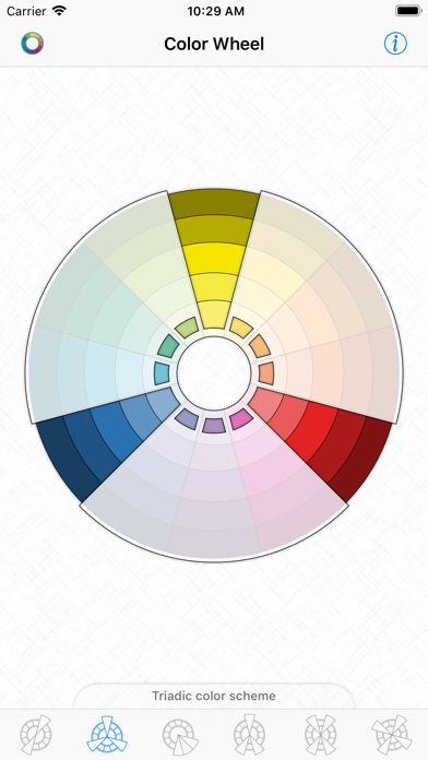 Color Wheel - Basic Schemes Screenshot