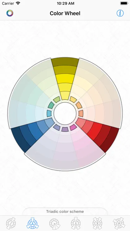 Screenshot 3 von 3 zu Color Wheel - Basic Schemes