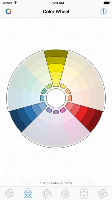 Color Wheel - Basic Schemes screenshot 3 of 3