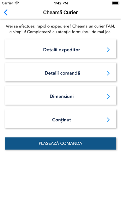 FAN Courier Screenshot