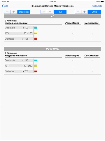 iBloodGlucose361 app screenshot 1
