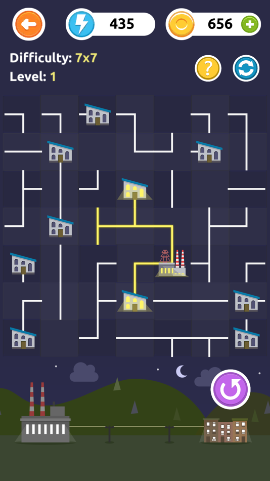 #3. Power Lines - Logic Puzzles (iOS) 由: Maksym Boiko