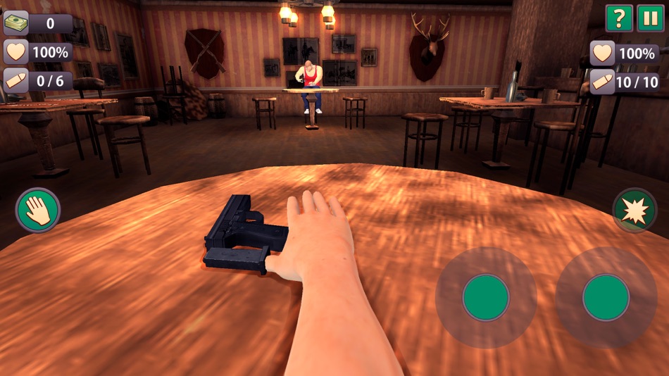 #1. Arm Gun Simulator (iOS) By: Alexandra Nartova