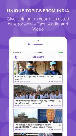 Game screenshot VOiCEON apk