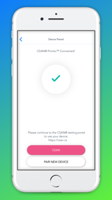 CSAN Pronto screenshot
