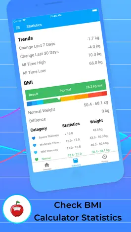 Game screenshot Weight Tracker for Weight Loss apk