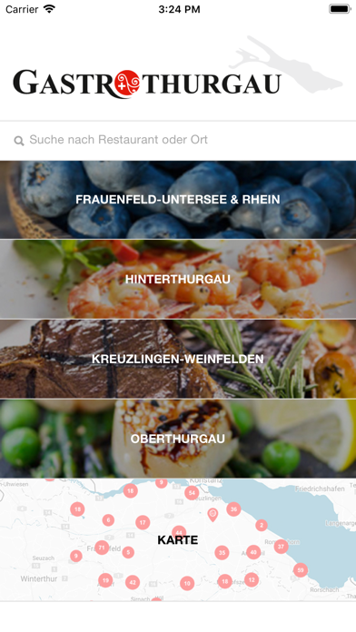 Screenshot #1 pour GastroThurgau