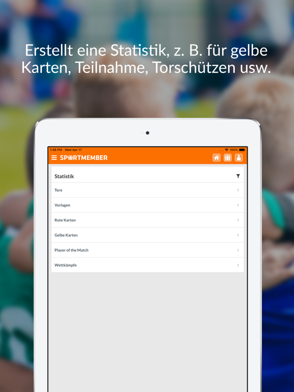 SportMember - Vereins App iPad screenshot 3