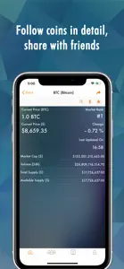 CoinMeister-Bitcoin&All Coins screenshot #2 for iPhone