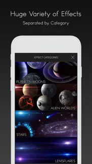 alien sky - space camera iphone screenshot 4