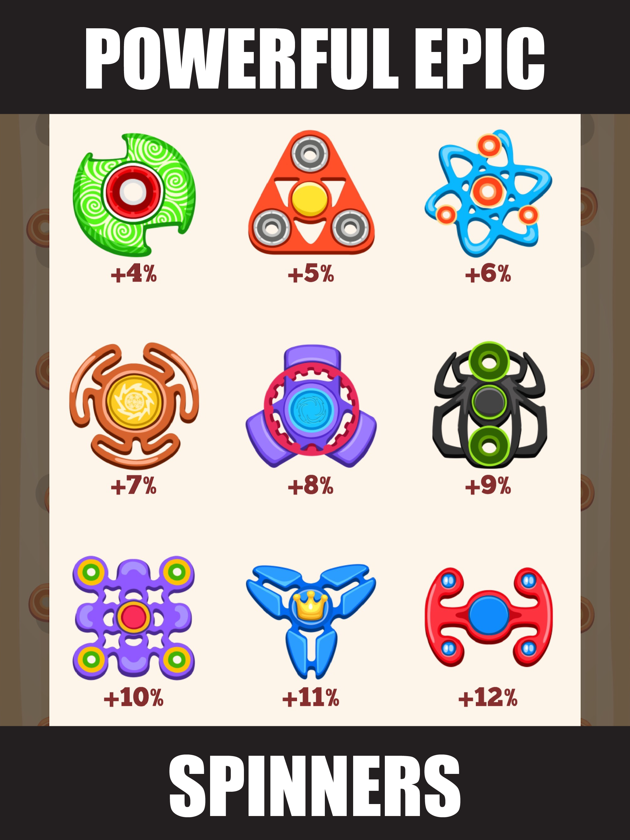 Spinner Evolution - Merge Game