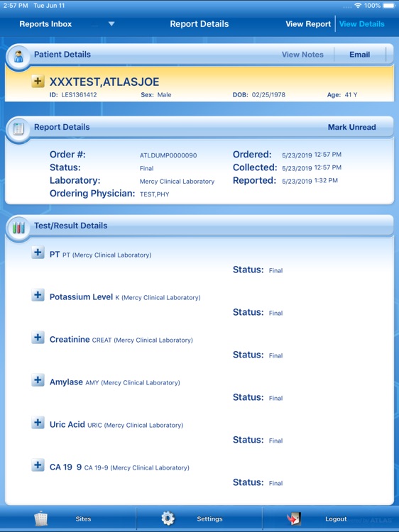 MercyOne Lab for iPad screenshot-3