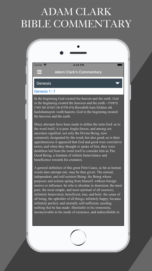 #1. Adam Clarke's Commentary (iOS) By: Watchdis Group B.V