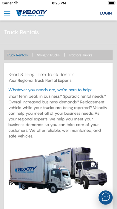 Velocity Truck Rental Leasing screenshot 3