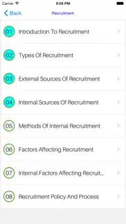 mba human resources management iphone screenshot 4