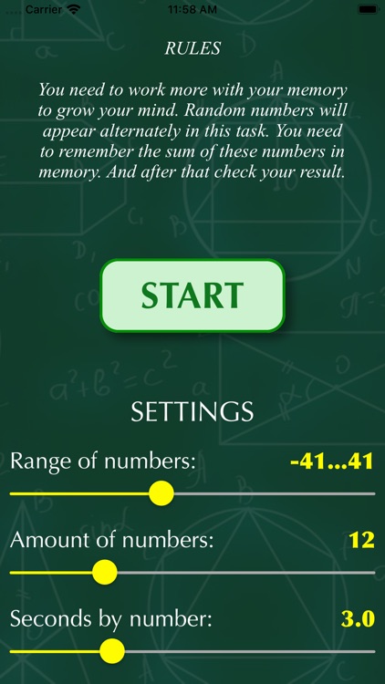Development of own memory