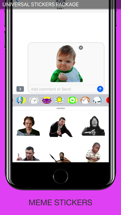 MEME Universal Stickers Pack screenshot 4