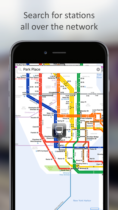 MetroMap NYC - MTA Network Screenshot