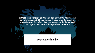 Login Access: DB Elements Screenshot