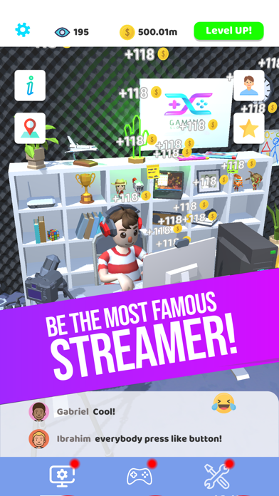 screenshot of Idle Streamer! 1