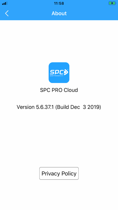 SPC PRO Cloud Screenshot