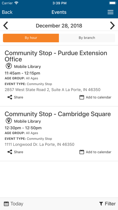 La Porte County Library screenshot 2