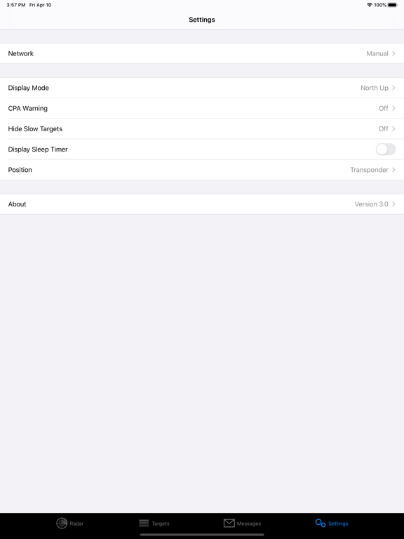 AIS Radar iPad screenshot 4 - Navigation app