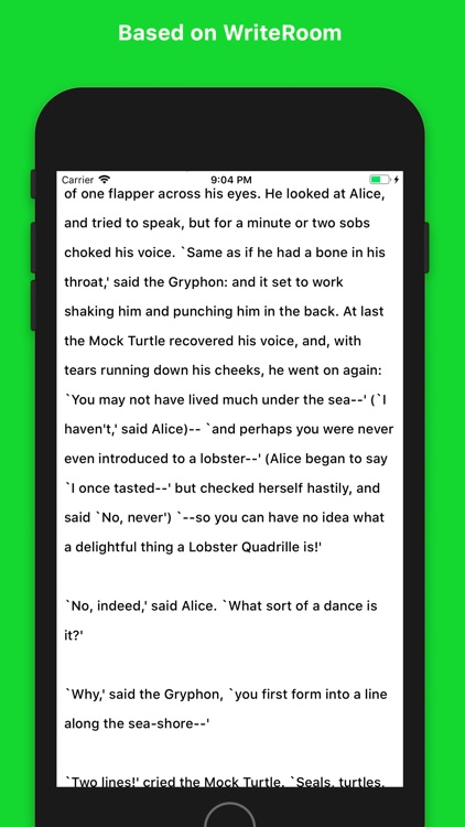 Writemator - Plain Text Editor