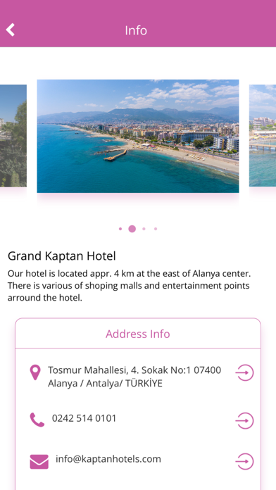Screenshot #3 pour Kaptan Hotels