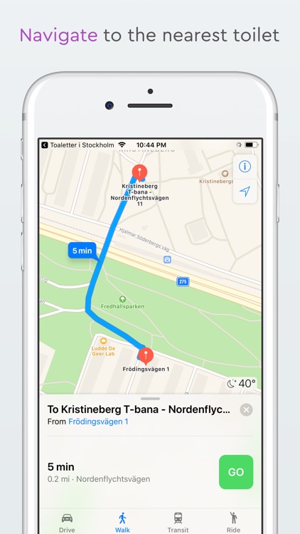 Toilets in Stockholm