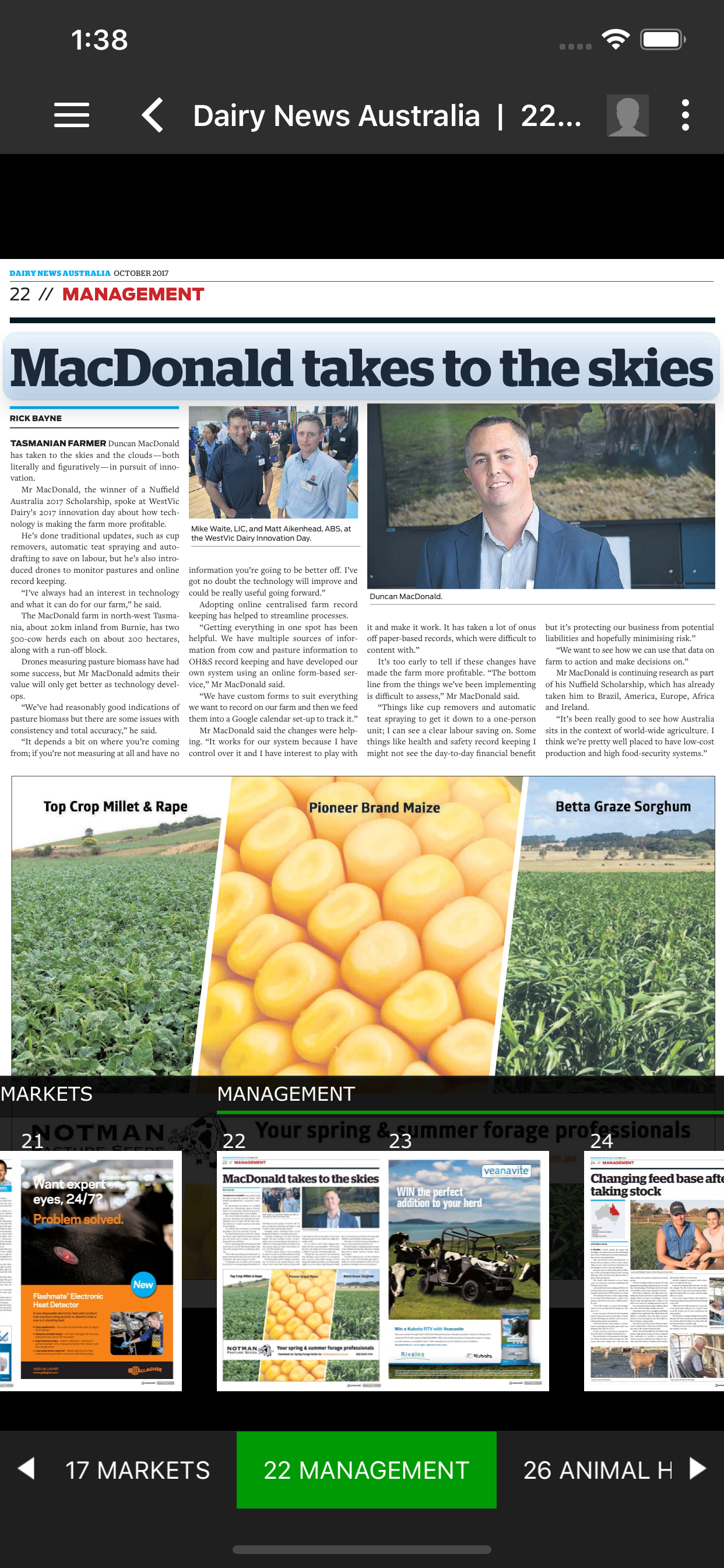 Dairy News Australia