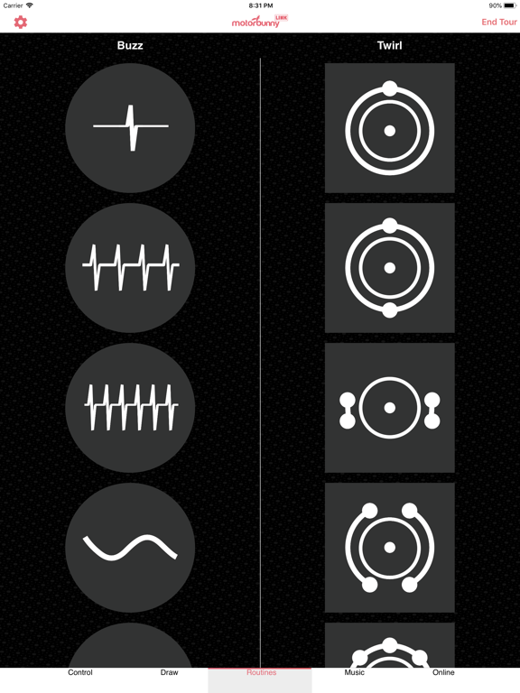 Motorbunny LINK Controller iPad screenshot 3 - Lifestyle app