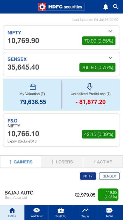 HDFC Securities: Trading App